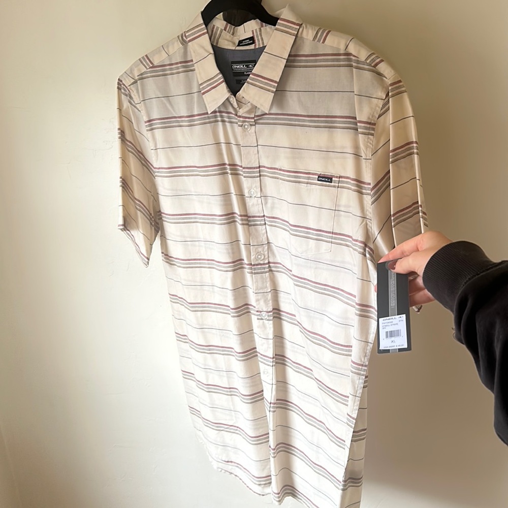 Men’s O’Neil button up new with tags
